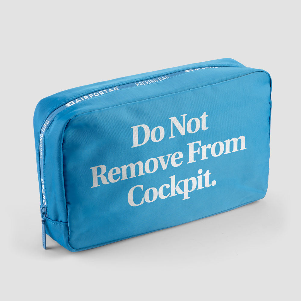 Do Not Remove From Cockpit - Packing Bag