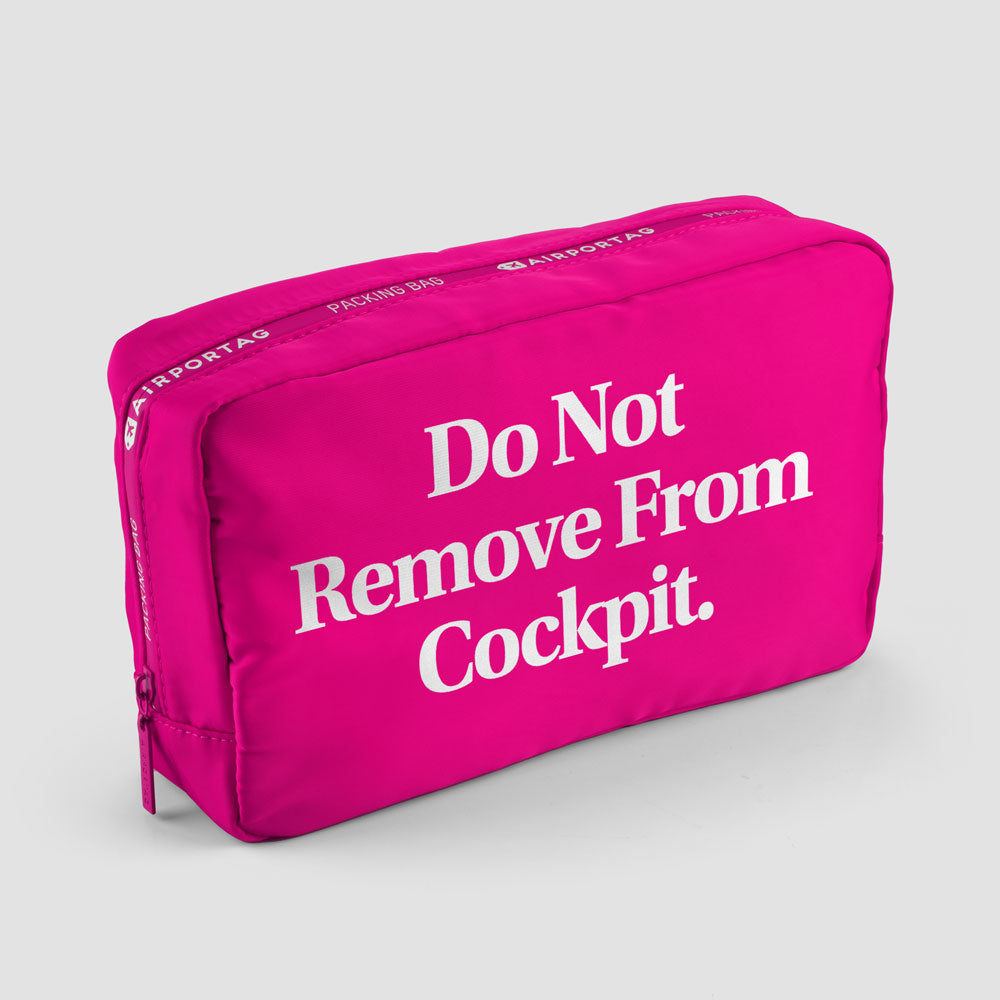 Do Not Remove From Cockpit - Packing Bag