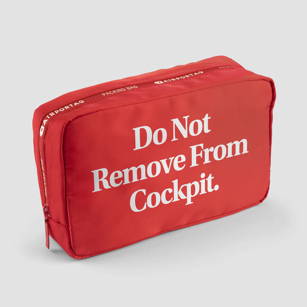 Do Not Remove From Cockpit - Packing Bag