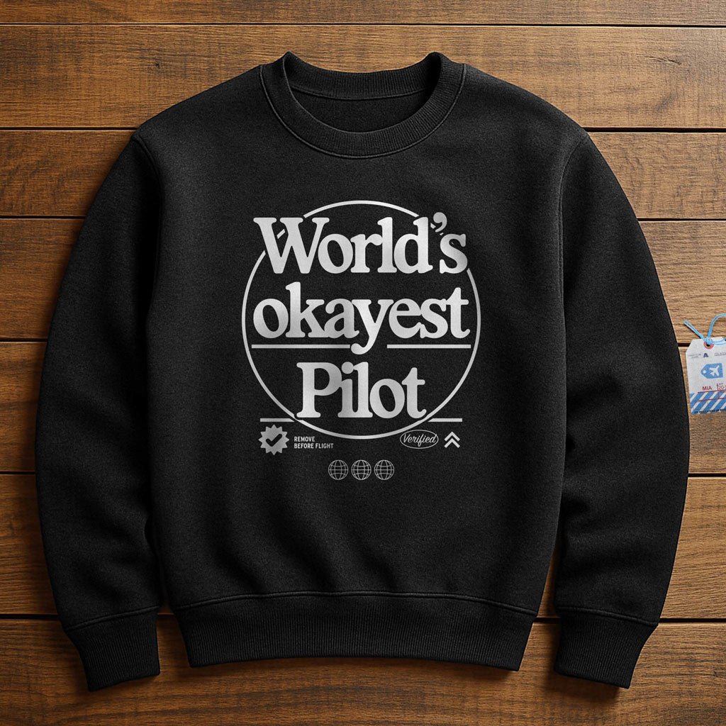 World's Okayest Pilot - Sweatshirt
