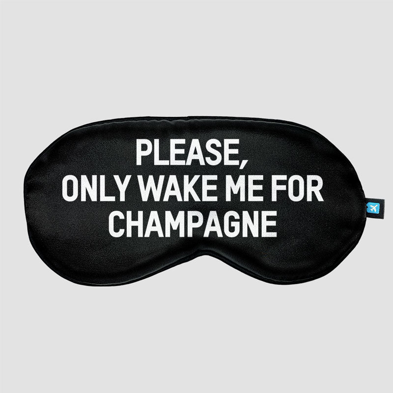 Only Wake Me For... - Sleep Mask