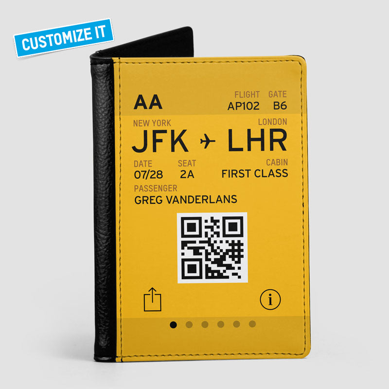 Digital Boarding Pass - Passport Cover