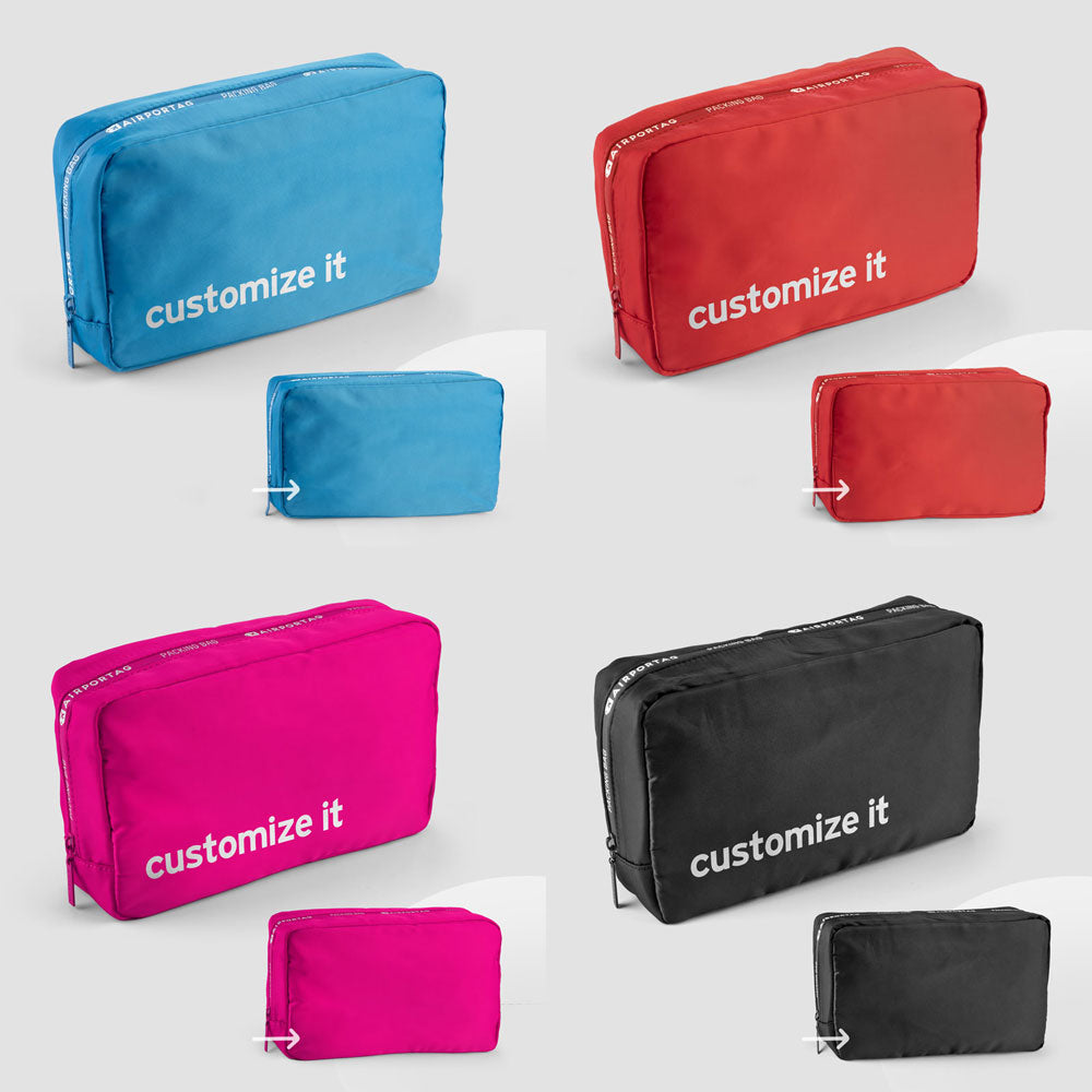 Set of 4 - Custom - Packing Bag