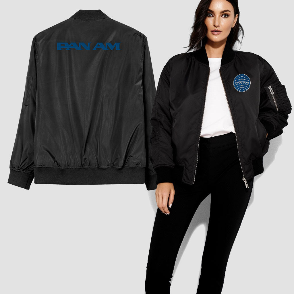 Pan AM Logo - bomber jacket