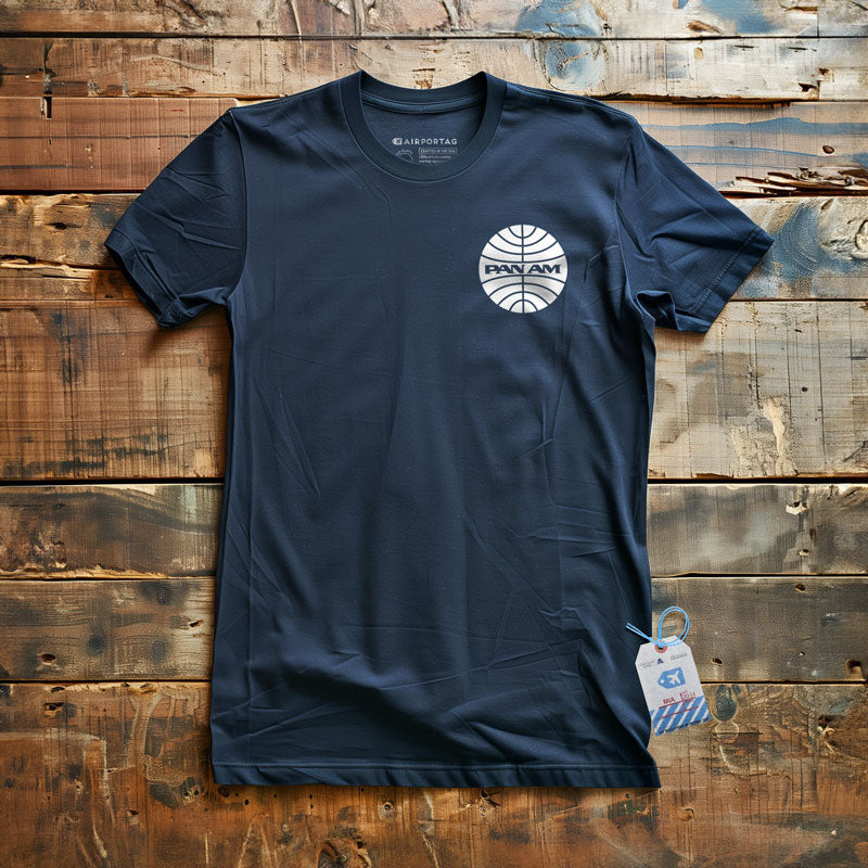Pan Am Logo Pocket - T-Shirt