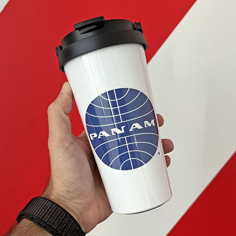 Pan Am ロゴ - トラベル マグ