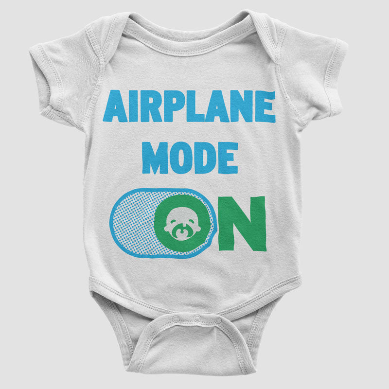 Airplane Mode On - Baby Bodysuit