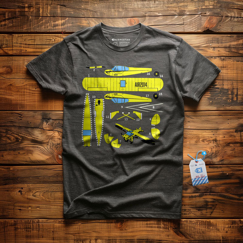 Paper Model Plane - T-Shirt