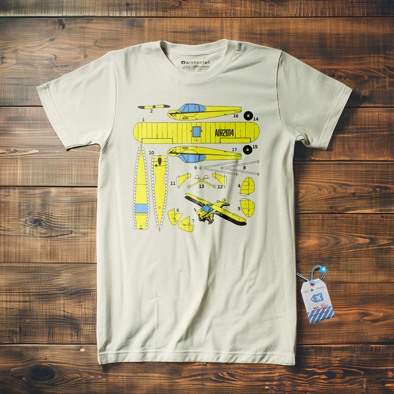 Paper Model Plane - T-Shirt