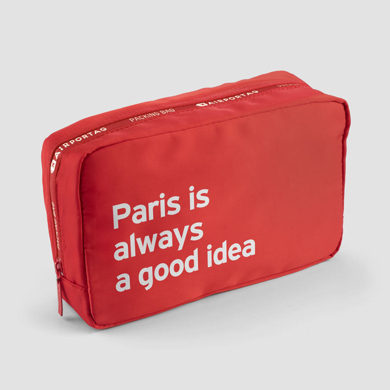 Paris is always a good idea - Packing Bag