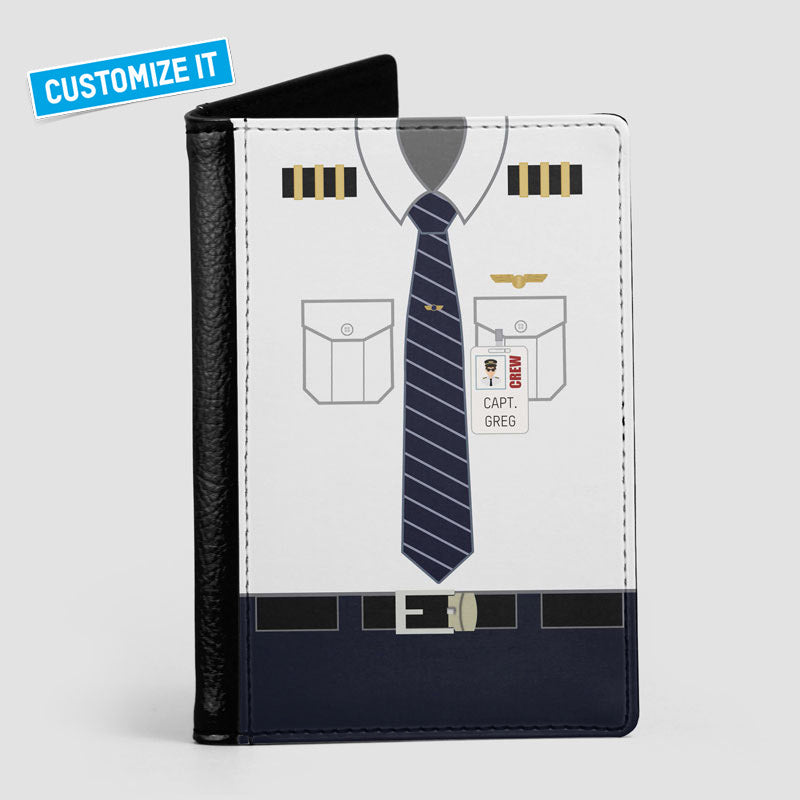Uniforme de pilote UA - Couverture de passeport