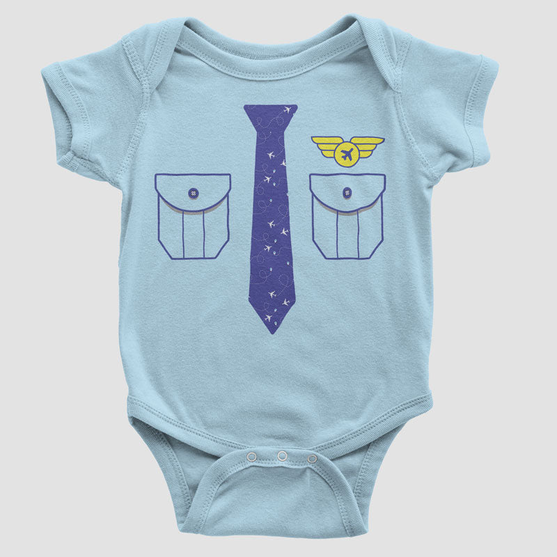 Pilot Uniform - Baby Bodysuit