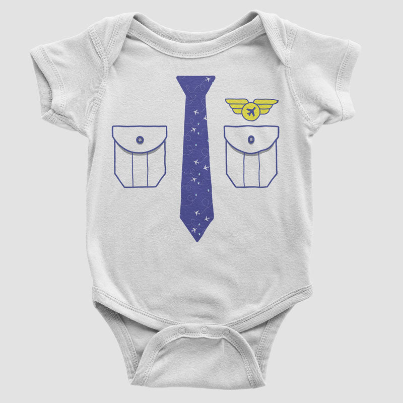 Pilot Uniform - Baby Bodysuit