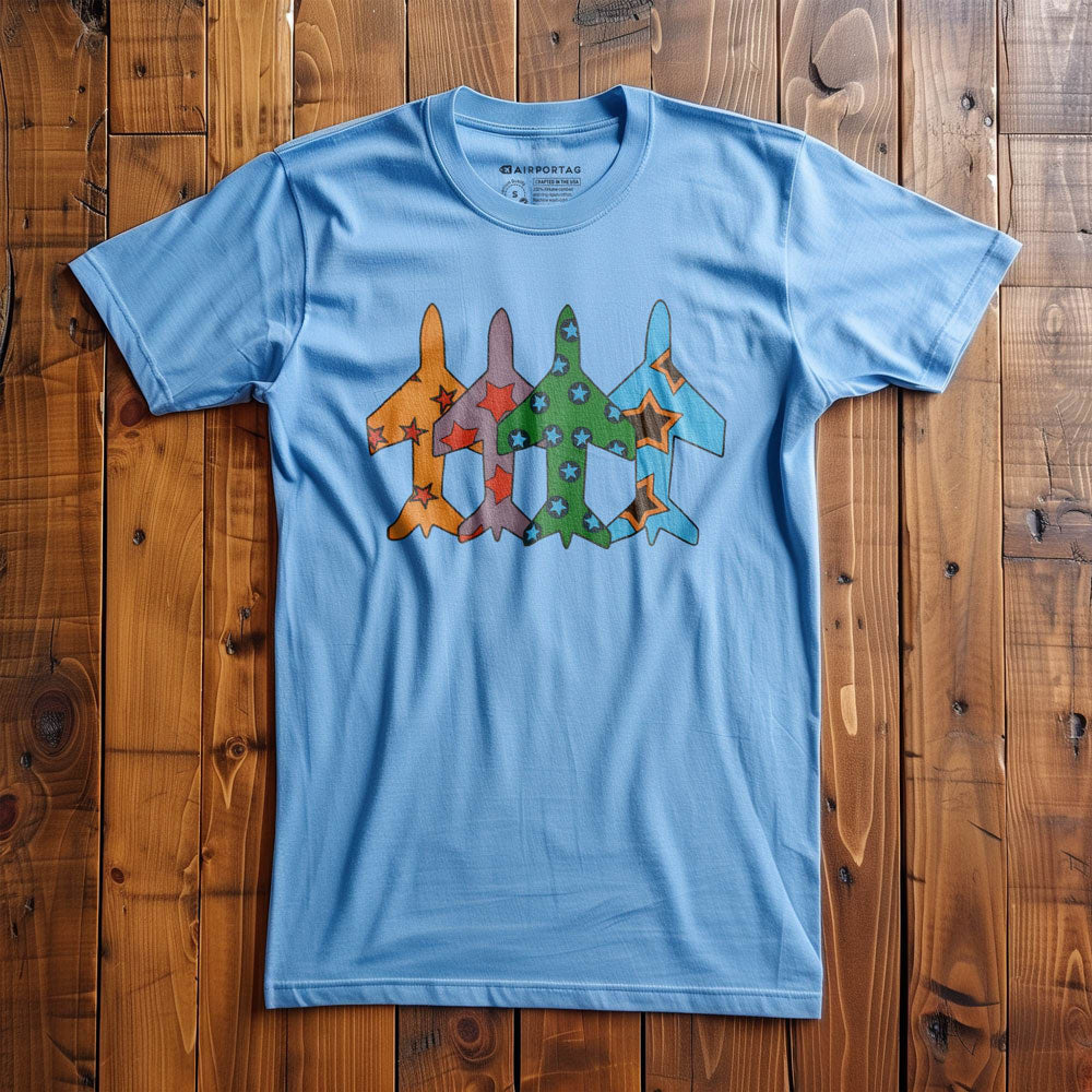 Planes Stars- T-Shirt