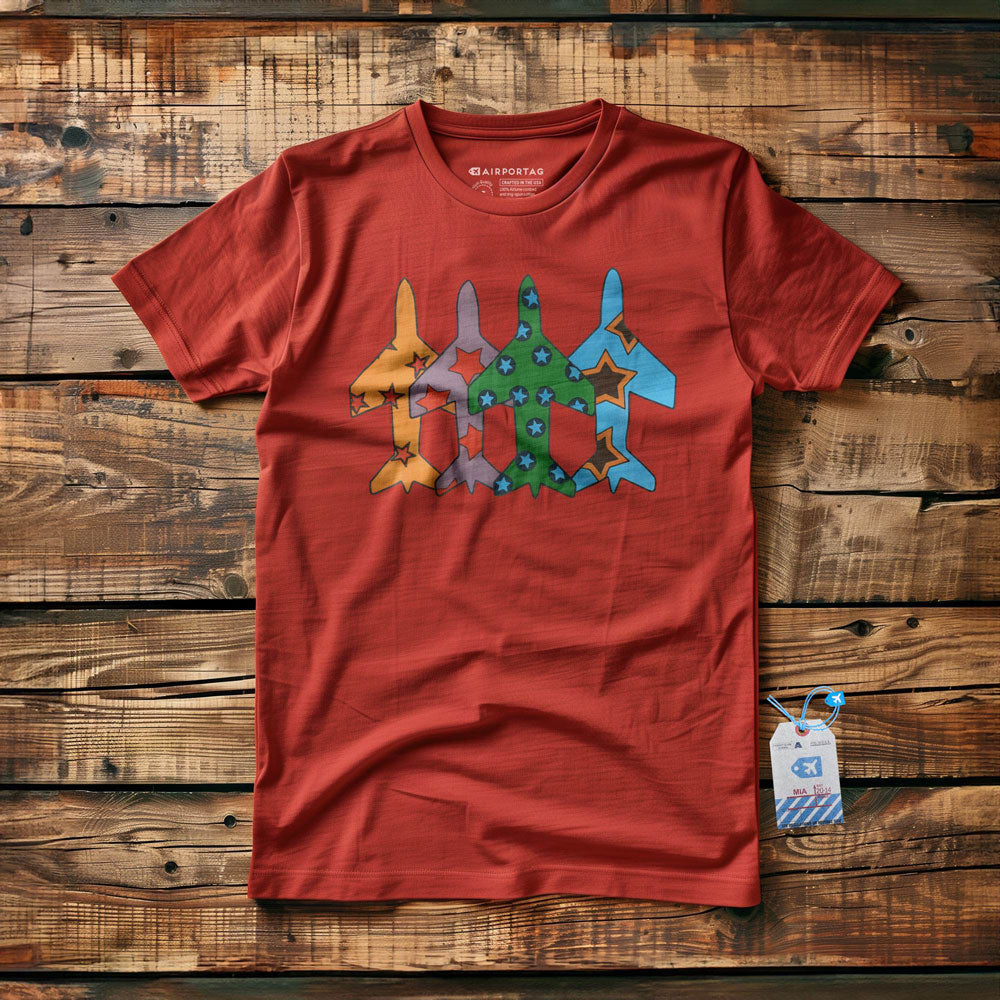 Planes Stars- T-Shirt