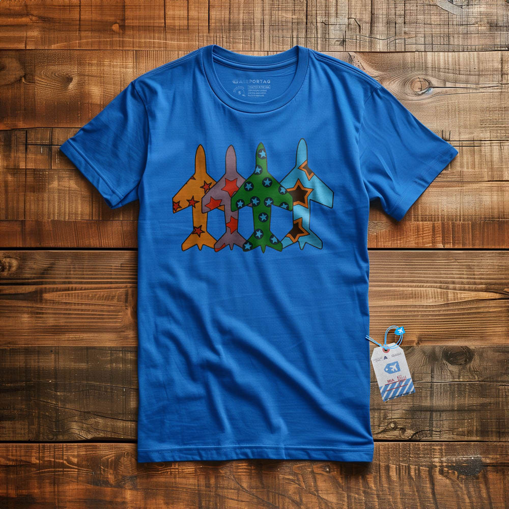 Planes Stars- T-Shirt