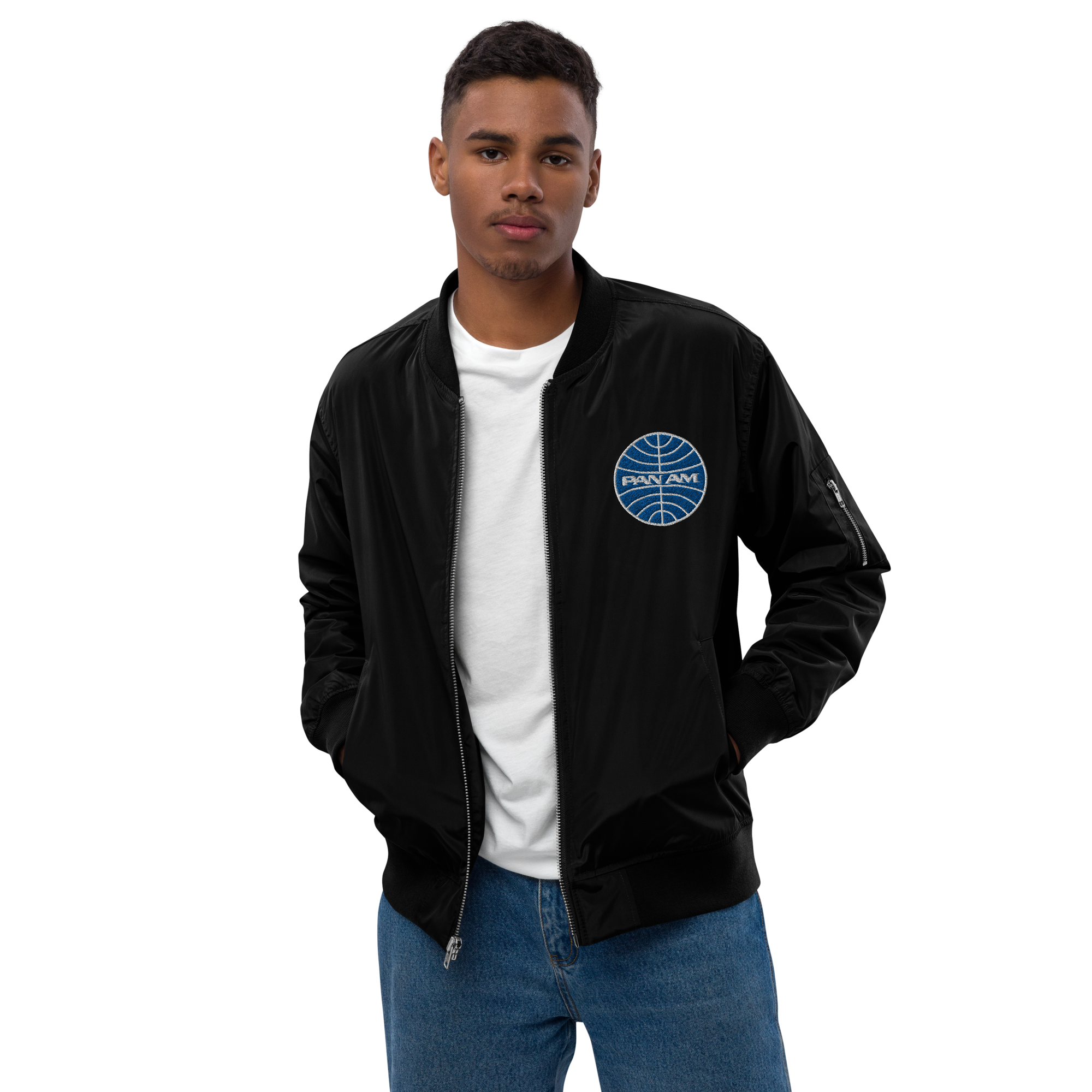 Pan AM Logo - bomber jacket