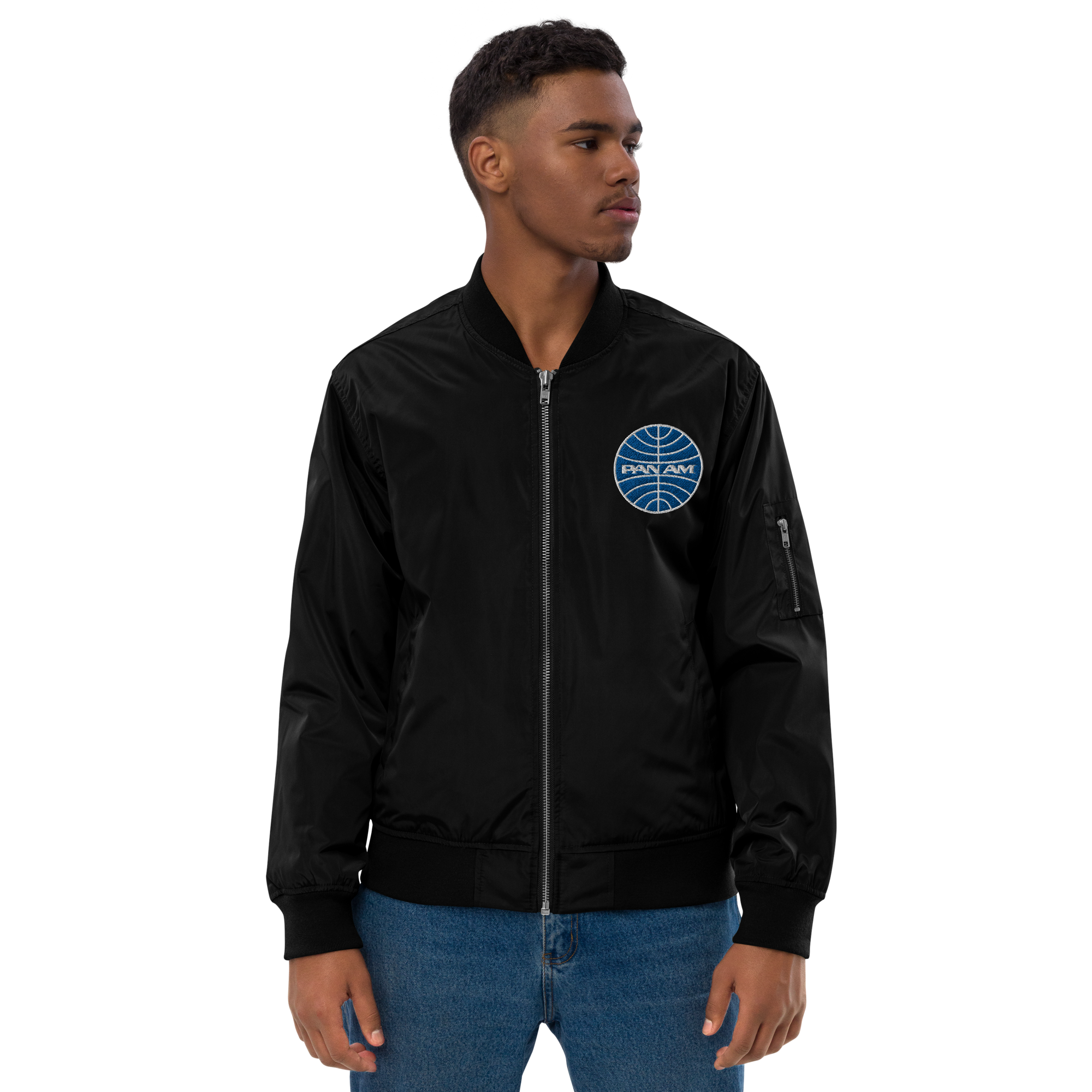 Pan AM Logo - bomber jacket