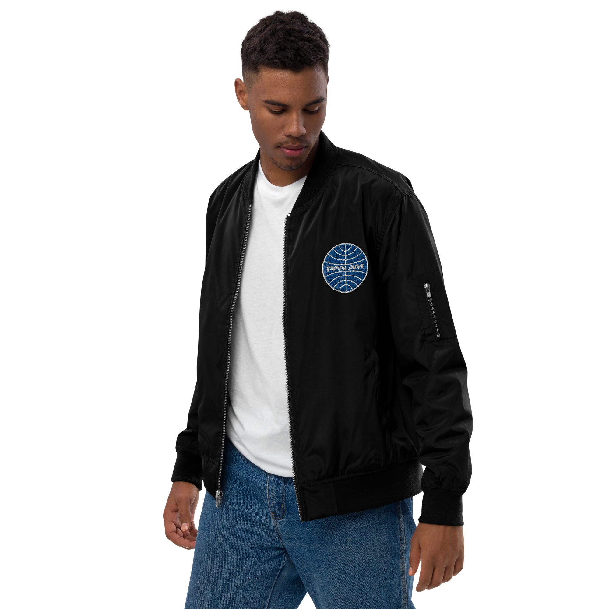 Pan AM Logo - bomber jacket