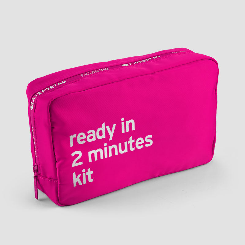 Ready in 2 minutes kit - Packing Bag