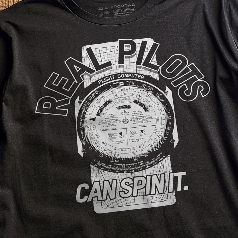Real Pilots Flight Computer - T-Shirt