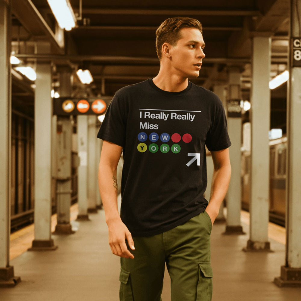 Really Miss New York Subway - T-shirt