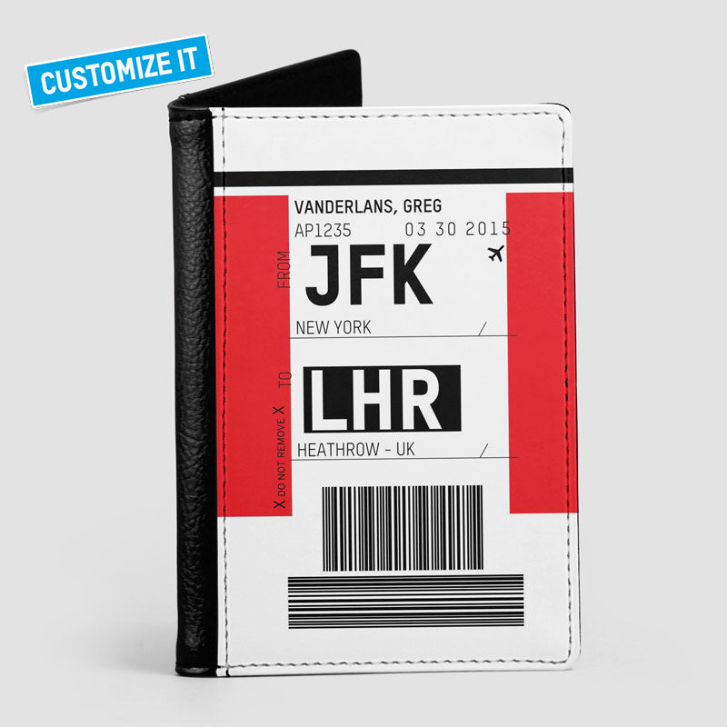 Luggage Ticket - Passport Cover