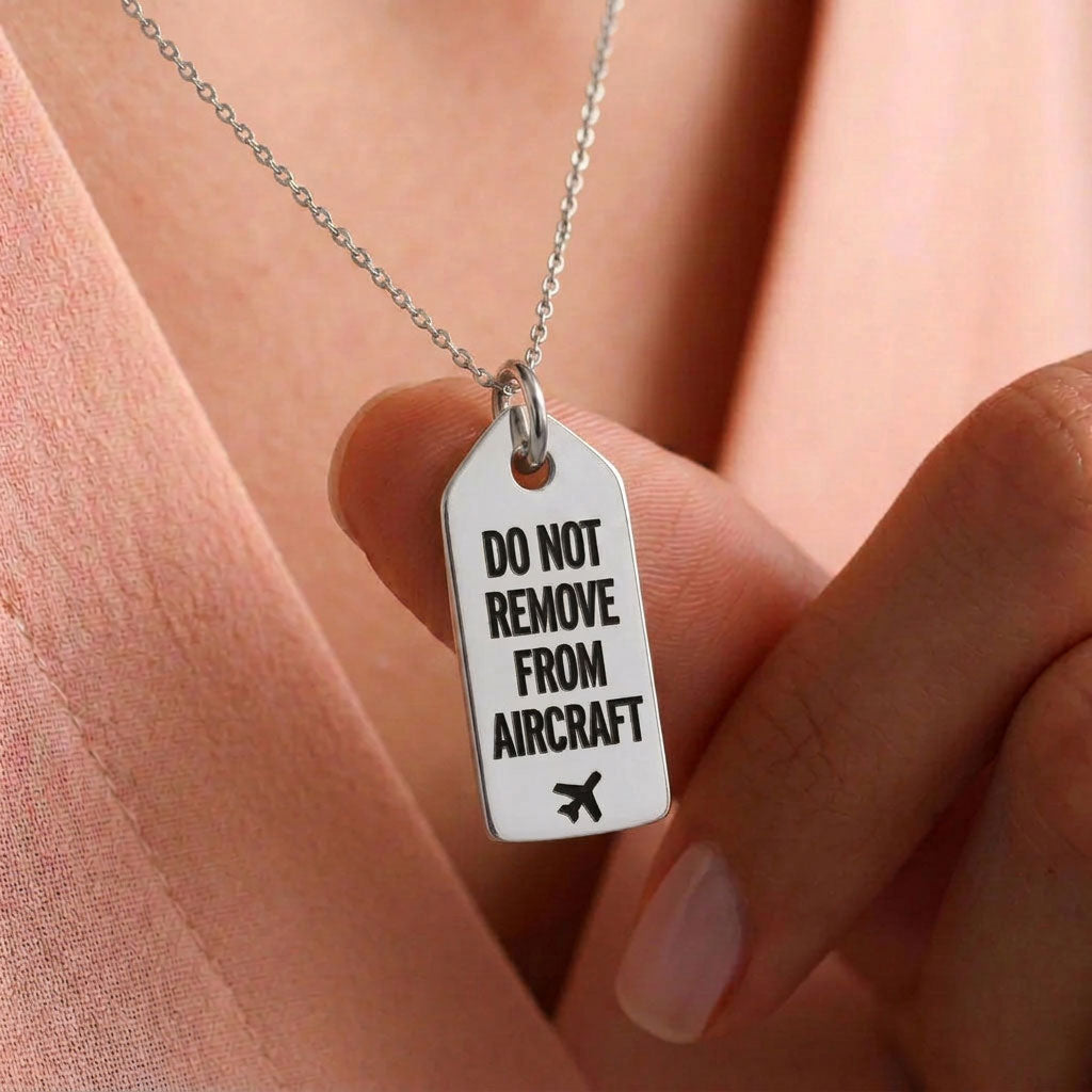 Do Not Remove From Aircraft - Mini Tag - Charm