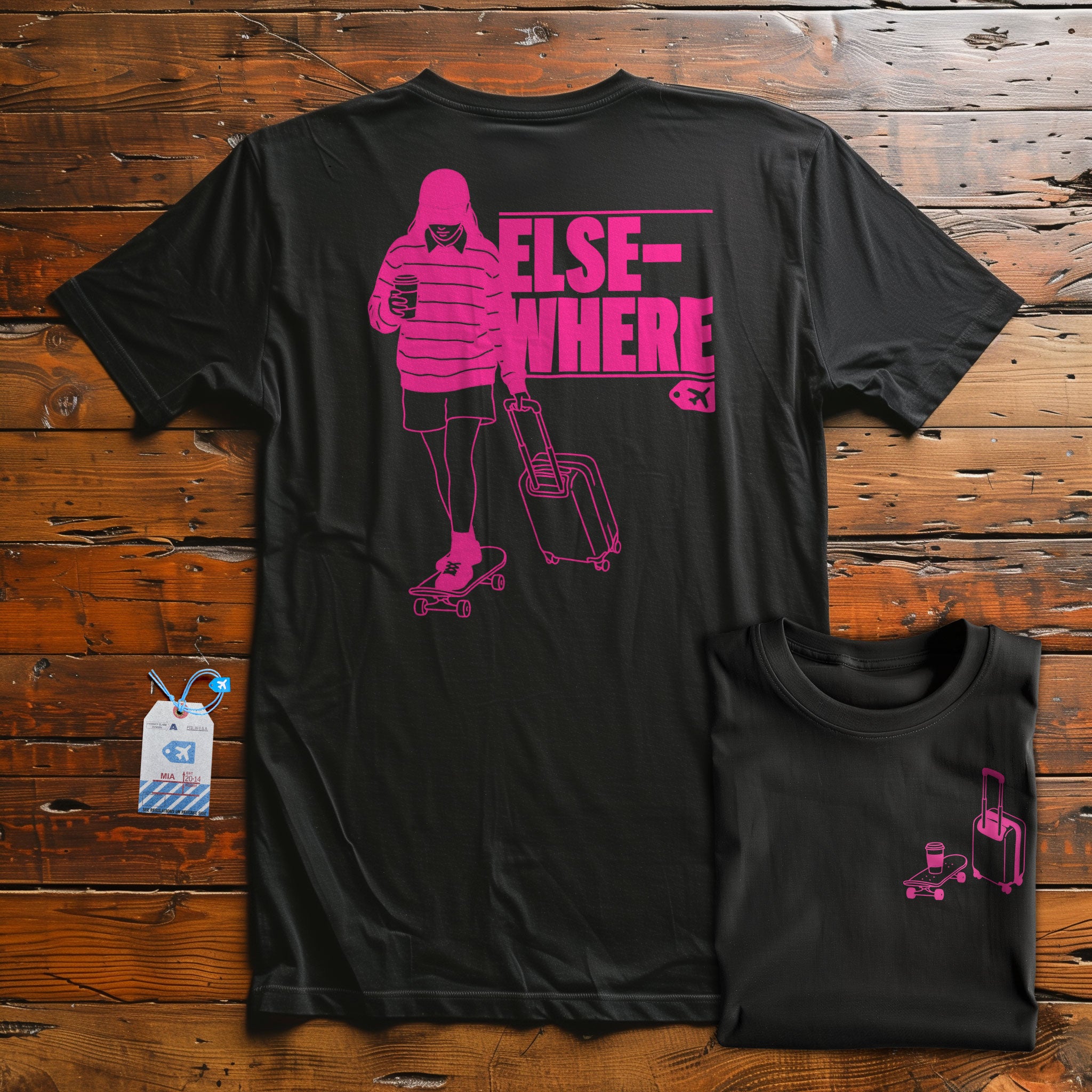 Skating Elsewhere - T-Shirt