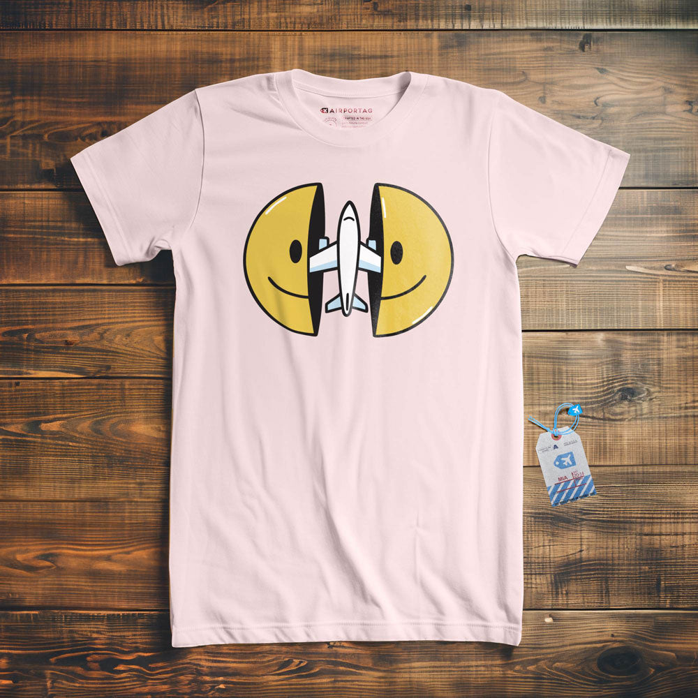 Open Smile Plane - T-Shirt