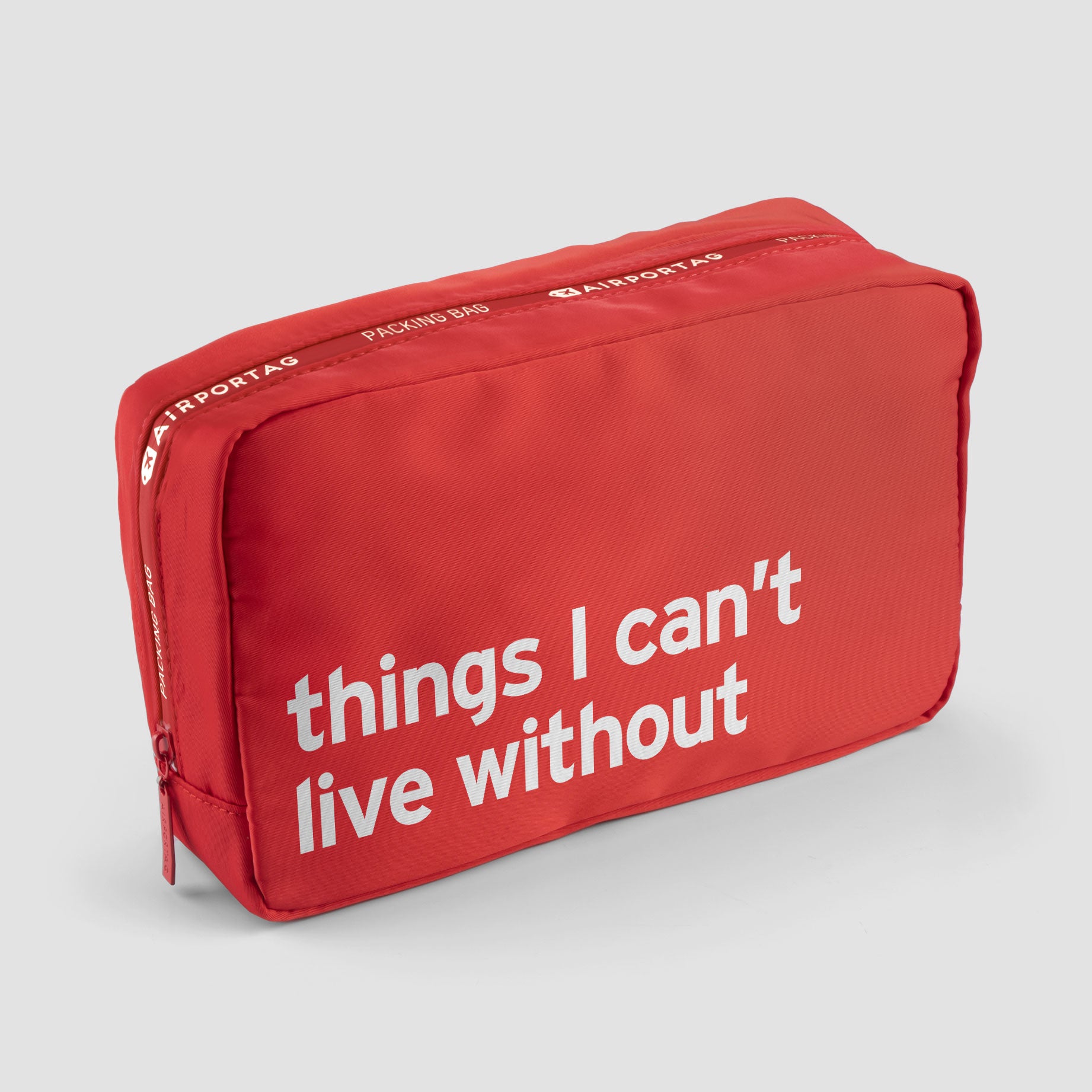 Things I can't live without - Packing Bag