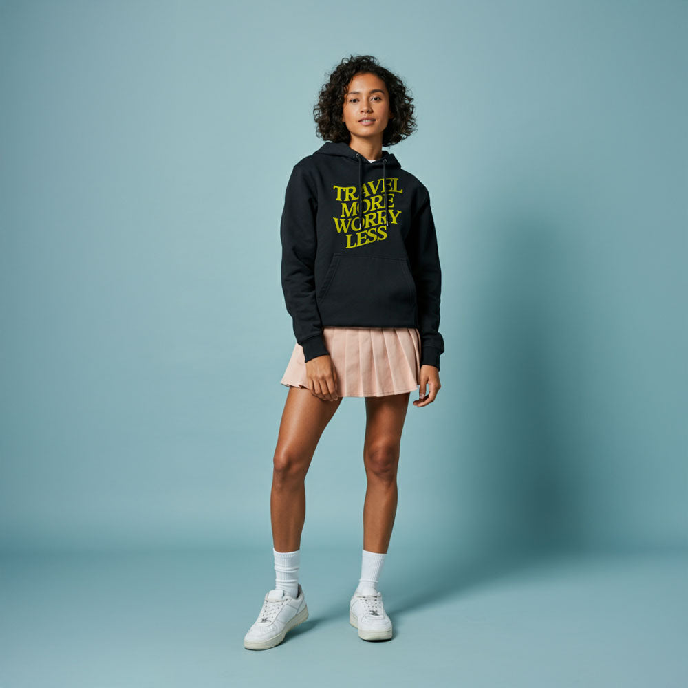Travel More Worry Less - Pullover Hoodie