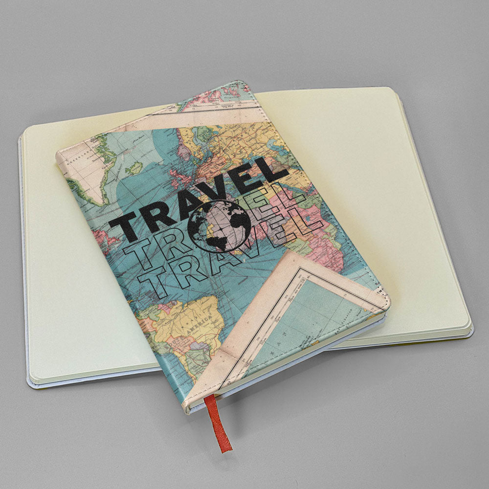 Voyage - Carte du monde - Journal