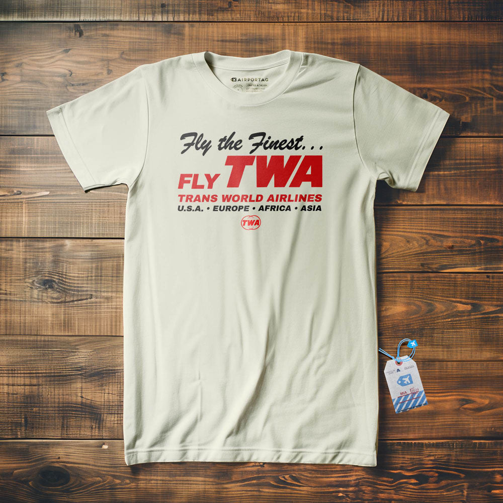 TWA Fly The Finest - T-Shirt