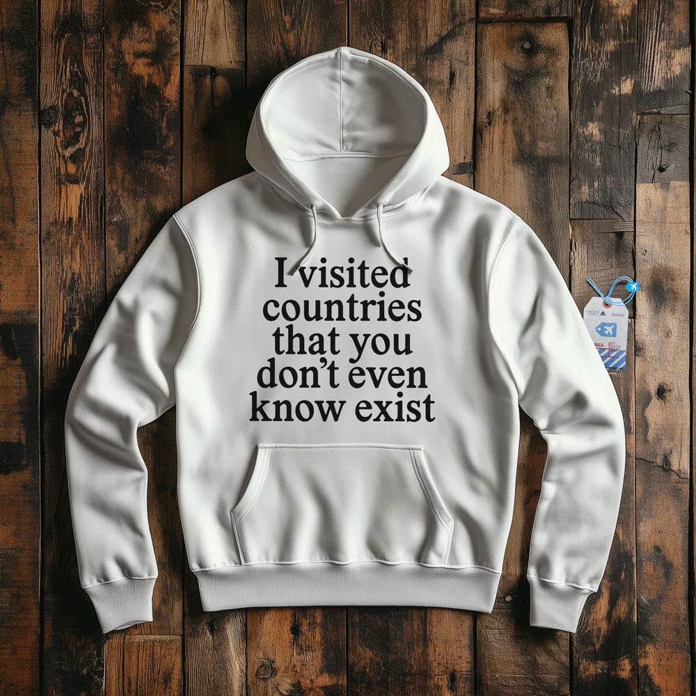 Visited Countries - Pullover Hoodie