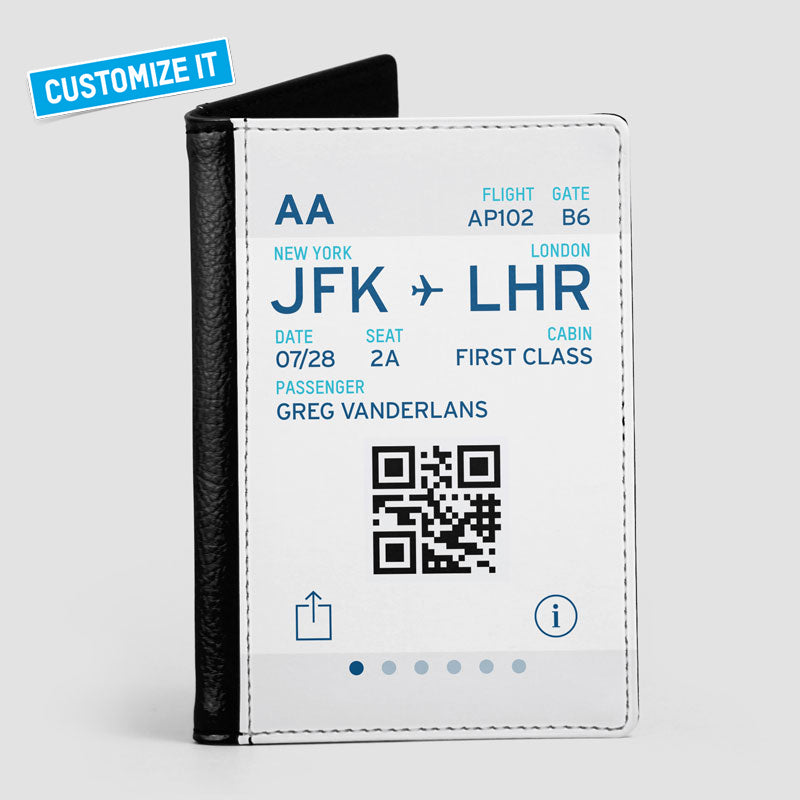 Digital Boarding Pass - Passport Cover