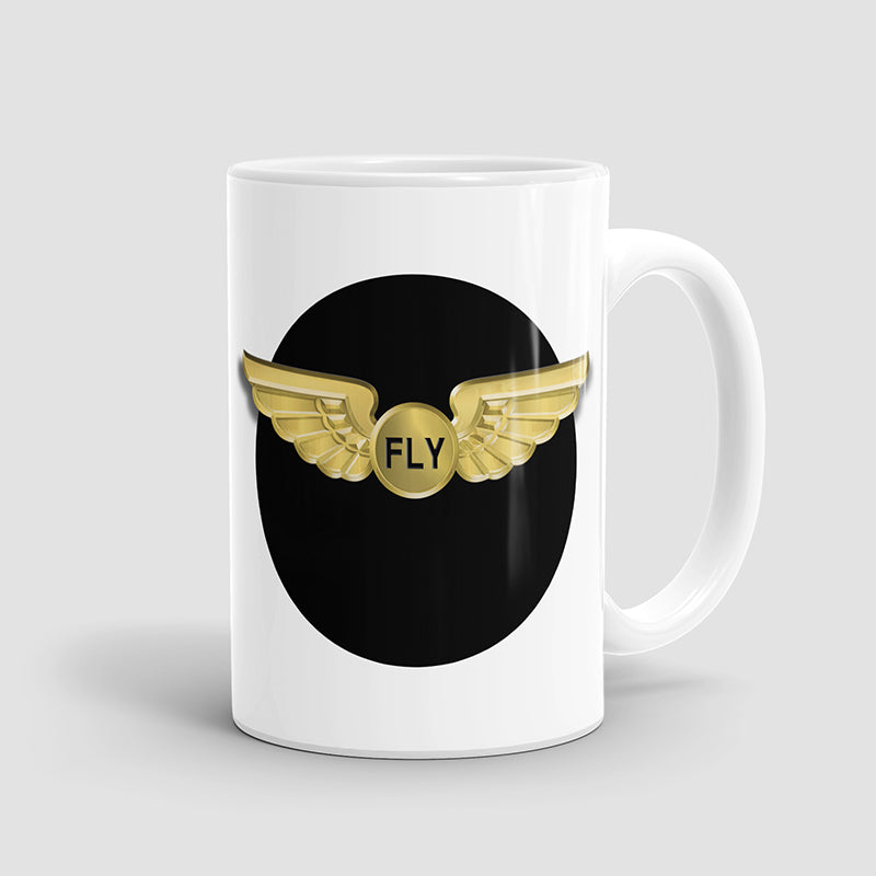 Wings Badge - Mug