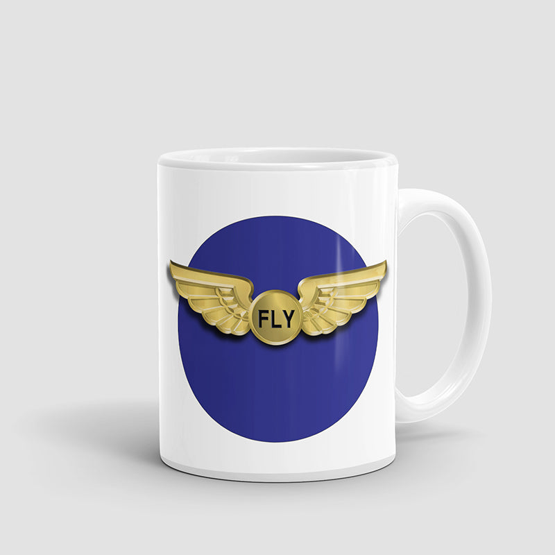 Wings Badge - Mug