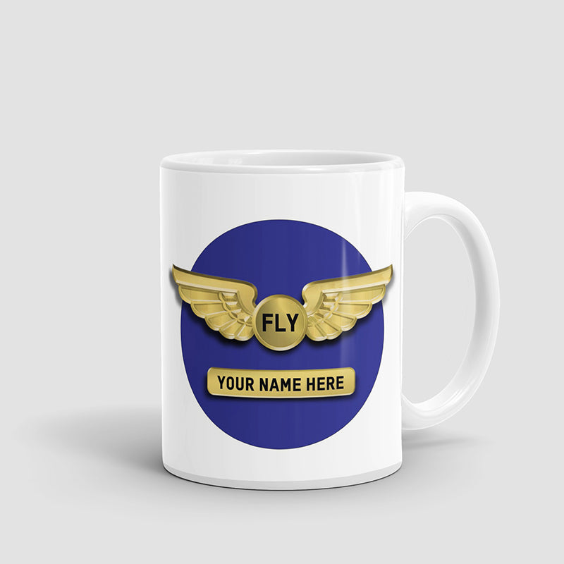 Wings Badge - Mug