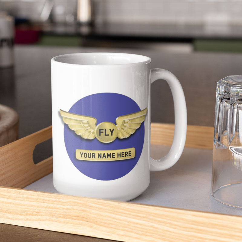 Wings Badge - Mug