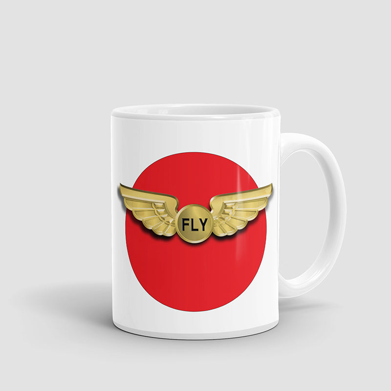 Wings Badge - Mug