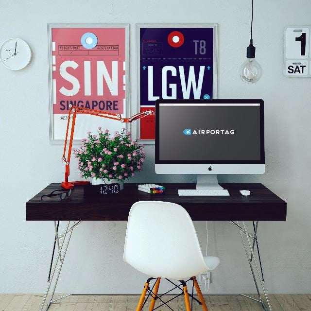 SIN - Poster - Airportag