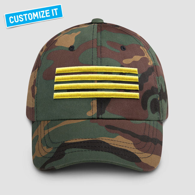 Pilot 4 Stripes - Classic Dad Cap airportag.myshopify.com