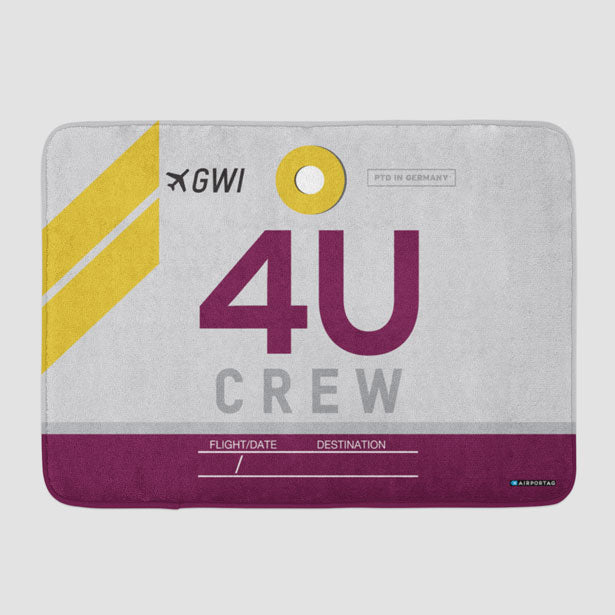4U - Bath Mat - Airportag
