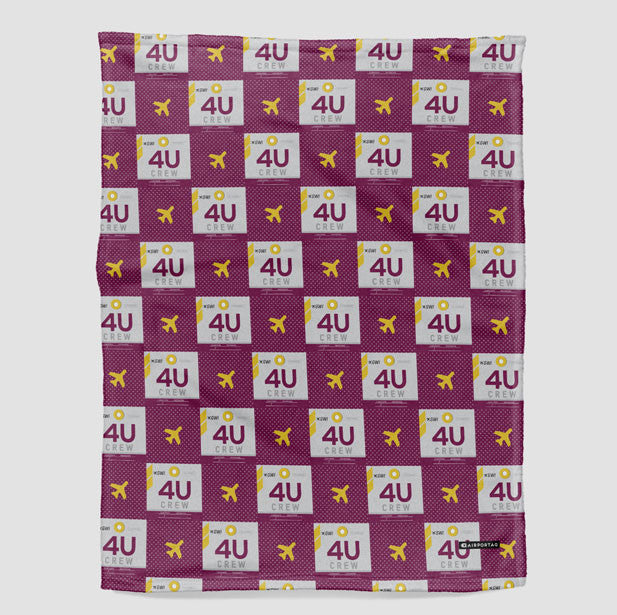 4U - Blanket - Airportag