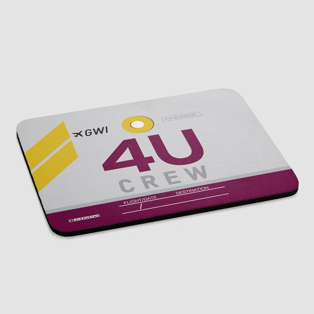 4U - Mousepad - Airportag