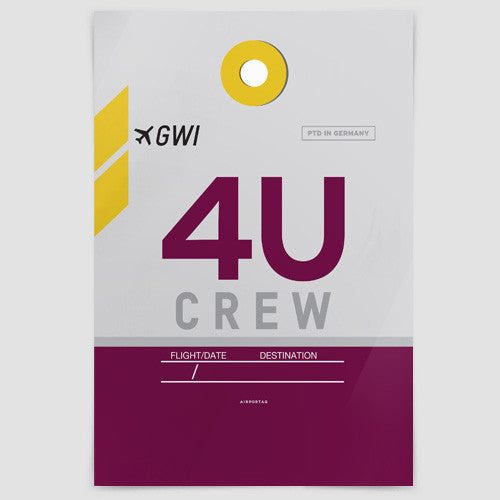 4U - Poster - Airportag