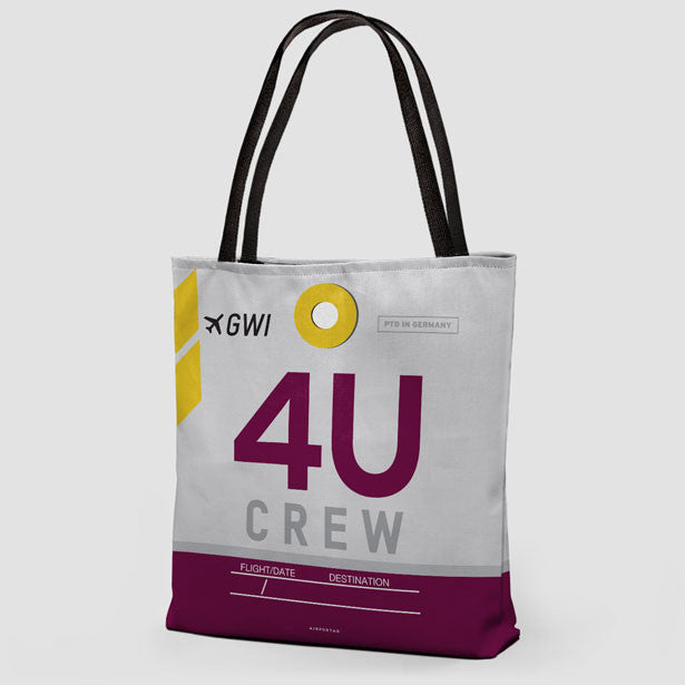 4U - Tote Bag - Airportag