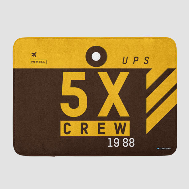 5X - Bath Mat - Airportag