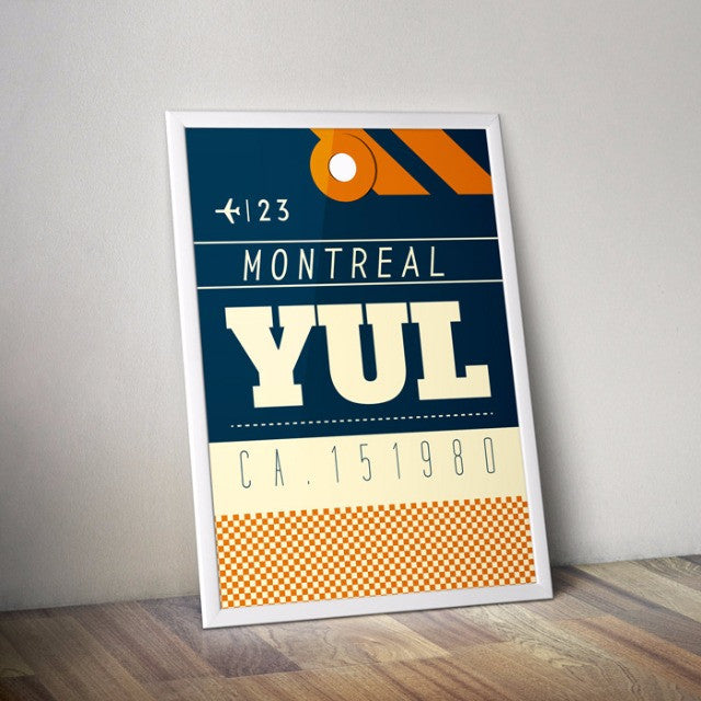 YUL - Poster - Airportag